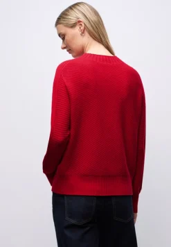 Street One Pullover & Sweatshirts*Strukturpullover Racing Red