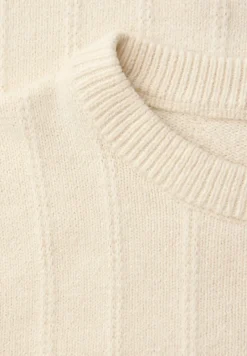 Street One Pullover & Sweatshirts*Strukturpullover soft beige