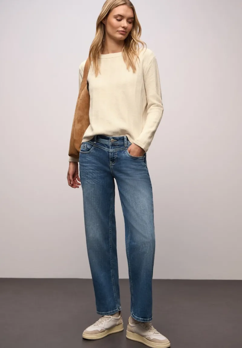 Street One Pullover & Sweatshirts*Strukturpullover soft beige