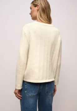 Street One Pullover & Sweatshirts*Strukturpullover soft beige