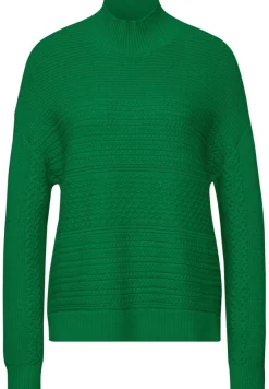 Street One Pullover & Sweatshirts*Strukturpullover vibrant green