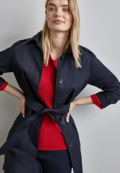 Street One Shirts*Strukturshirt autumn red