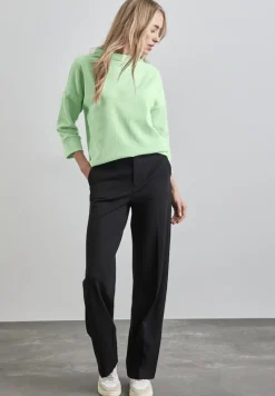 Street One Pullover & Sweatshirts*Strukturshirt gleam green mel.