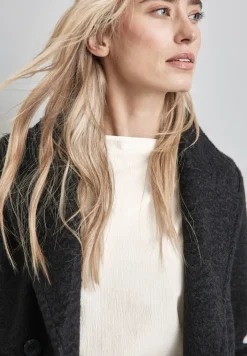 Street One Pullover & Sweatshirts*Strukturshirt lucid white