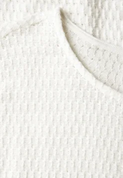 Street One Shirts*Strukturshirt off white