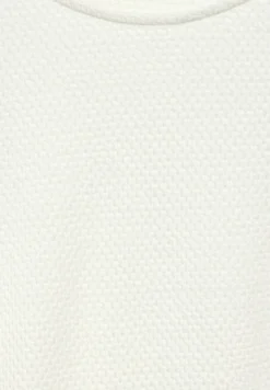 Street One Shirts*Strukturshirt off white