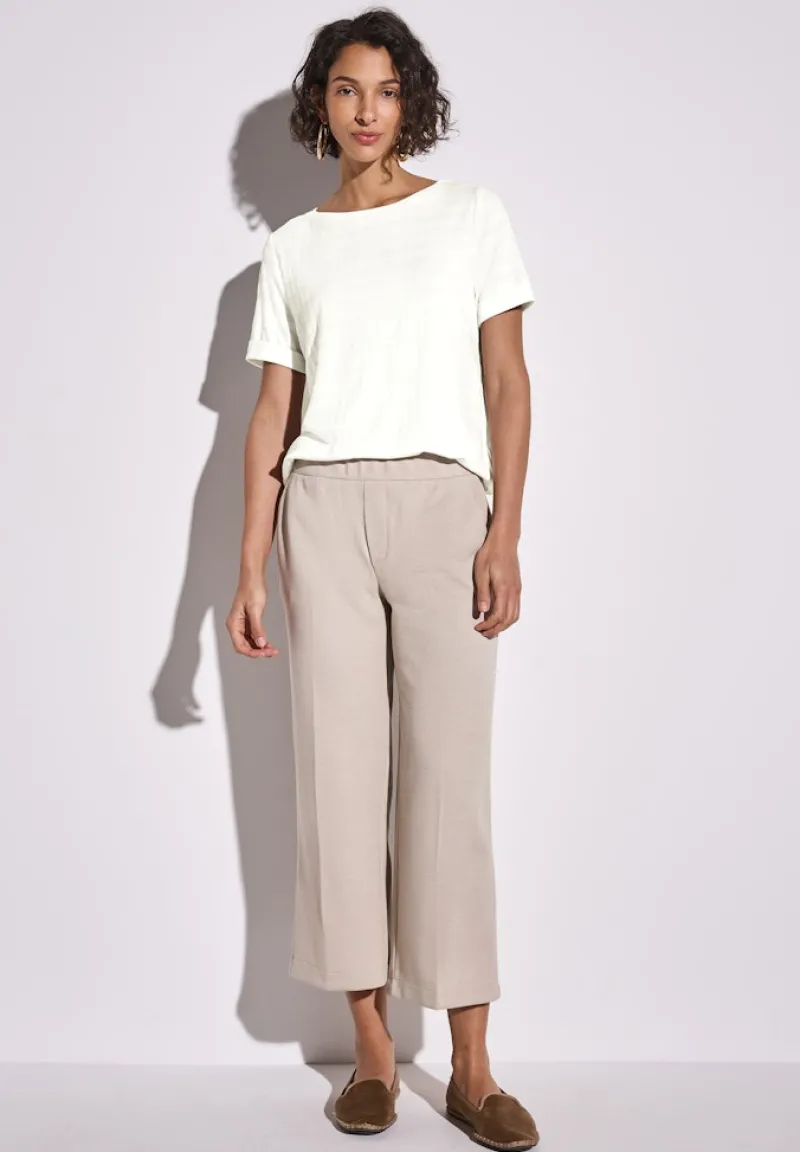 Street One Shirts*Strukturshirt off white