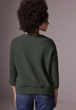 STREET ONE STUDIO Shirts*Strukturshirt oil green