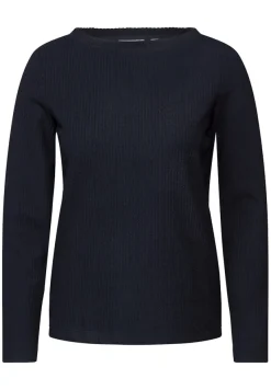 Cecil Shirts*Strukturshirt universal blue