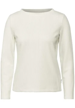 Cecil Shirts*Strukturshirt vanilla white