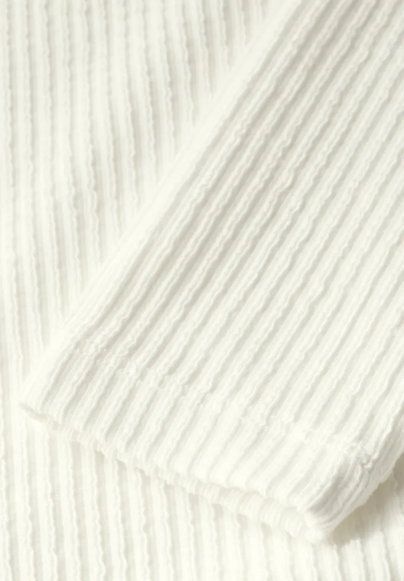 Cecil Shirts*Strukturshirt vanilla white