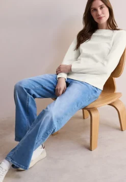 Cecil Shirts*Strukturshirt vanilla white