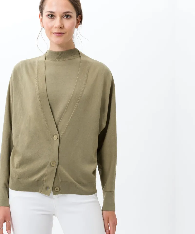 Brax Pullover & Sweatshirts*Style Ann olive