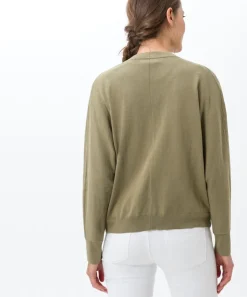 Brax Pullover & Sweatshirts*Style Ann olive