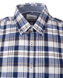 Brax Hemden*Style DAN blau2