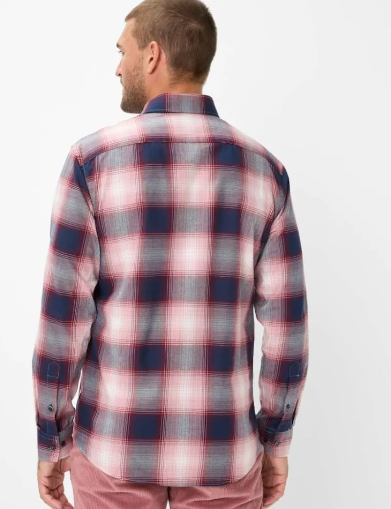 Brax Hemden*Style Daniel cinder rose