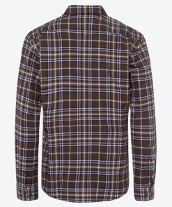 Brax Hemden*Style Daniel espresso