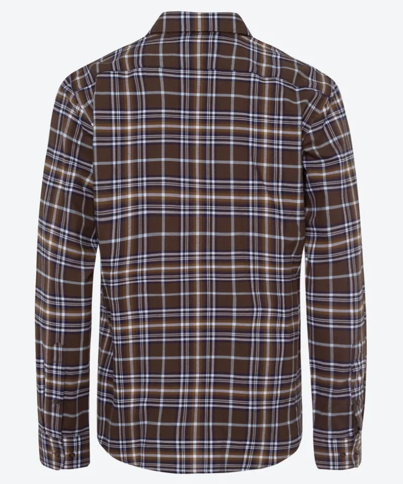 Brax Hemden*Style Daniel espresso