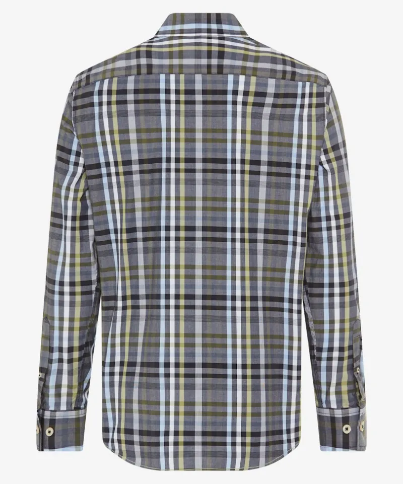 Brax Hemden*Style Daniel olive