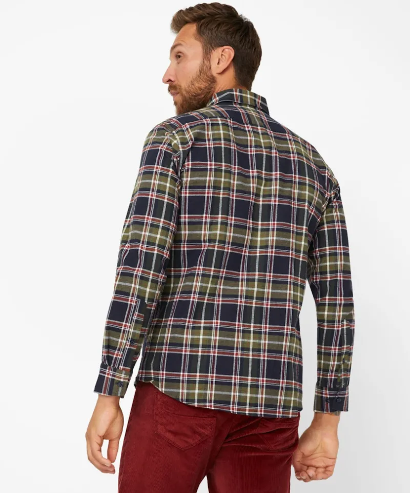 Brax Hemden*Style Daniel olive