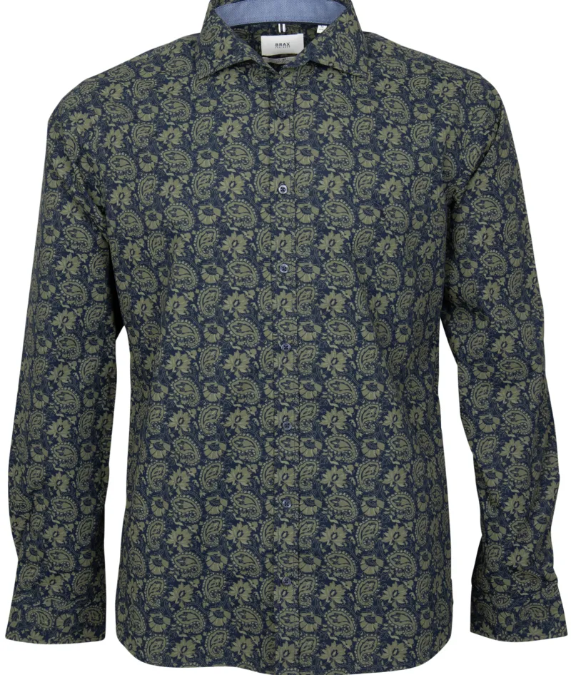 Brax Hemden*Style Harold Grün