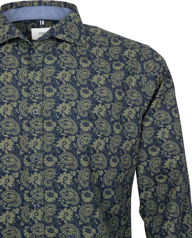 Brax Hemden*Style Harold Grün