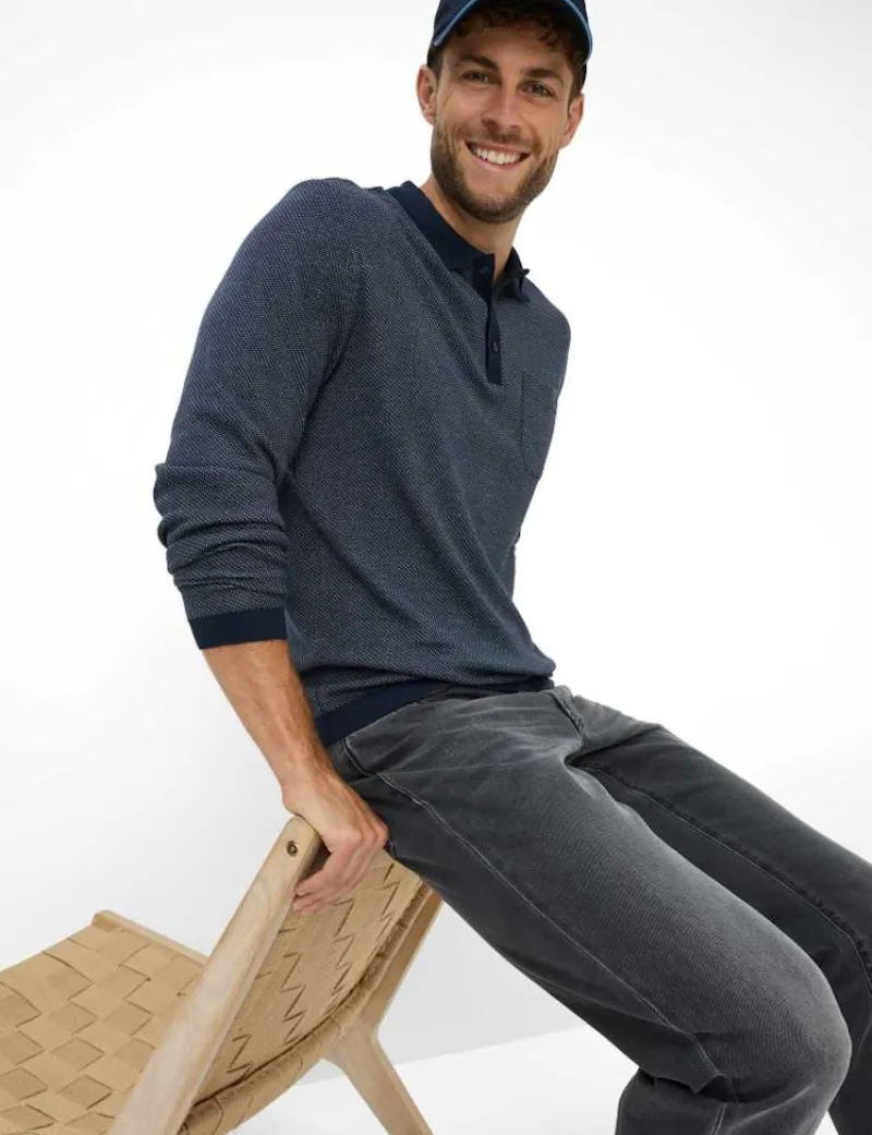 Brax Shirts|Big Boys*Style Paros deep blue