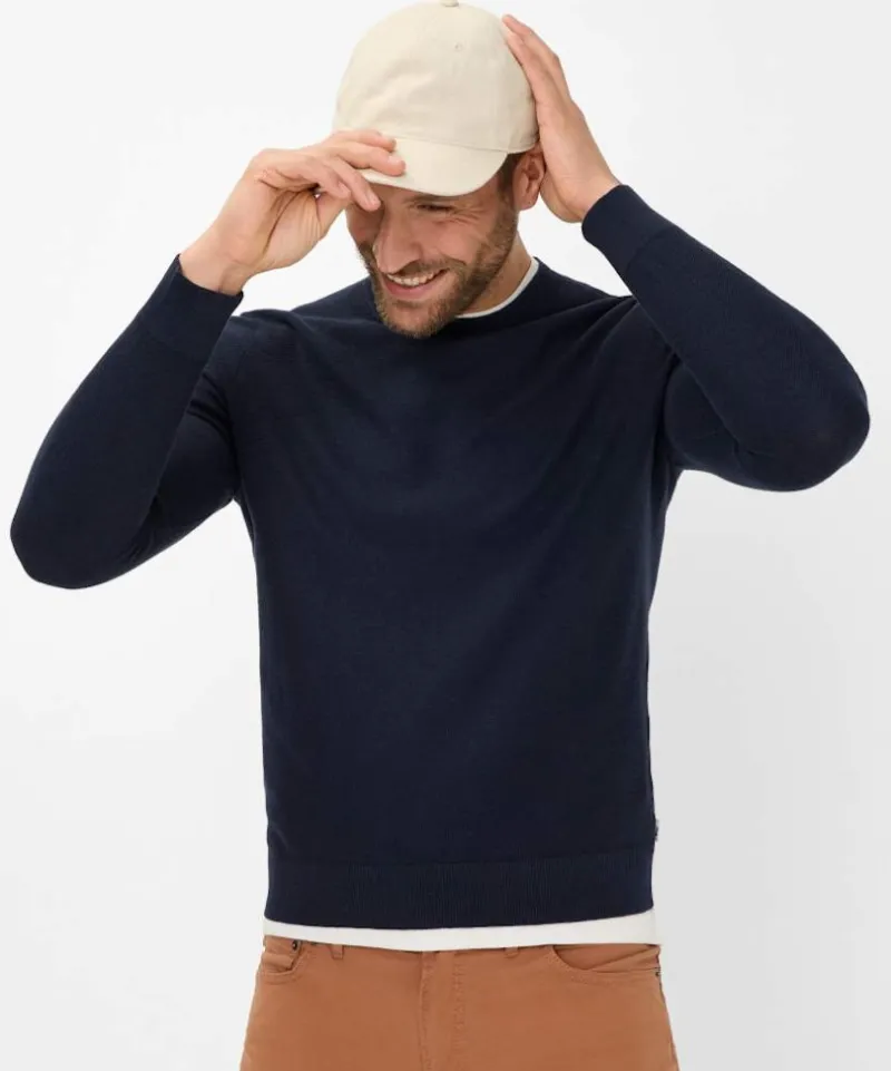 Brax Pullover & Sweatshirts|Big Boys*Style Rick navy