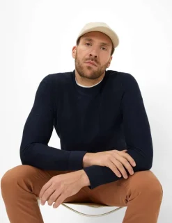 Brax Pullover & Sweatshirts|Big Boys*Style Rick navy