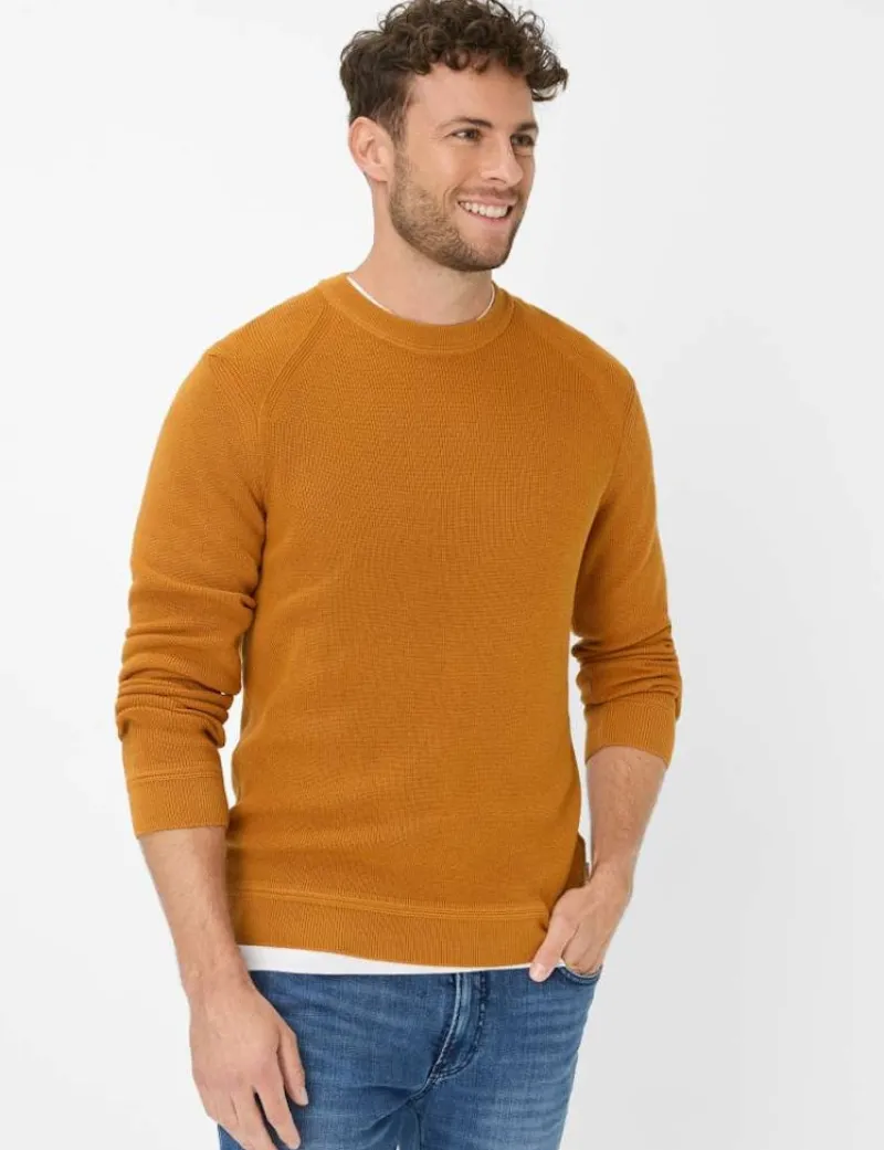 Brax Pullover & Sweatshirts|Big Boys*Style Roy pumpkin