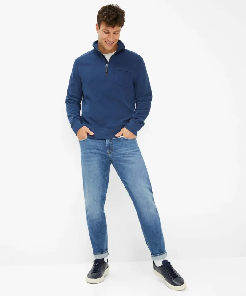 Brax Pullover & Sweatshirts|Big Boys*Style Savio indigo