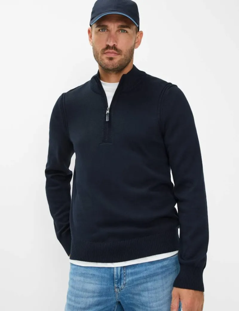 Brax Pullover & Sweatshirts|Big Boys*Style Steffen navy