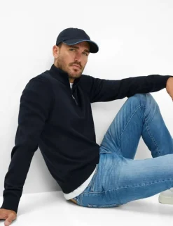 Brax Pullover & Sweatshirts|Big Boys*Style Steffen navy