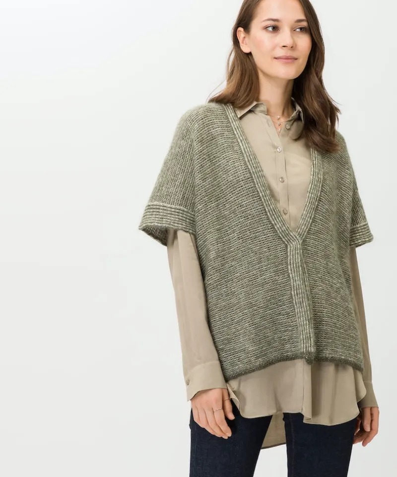 Brax Pullover & Sweatshirts*Style Taylor khaki