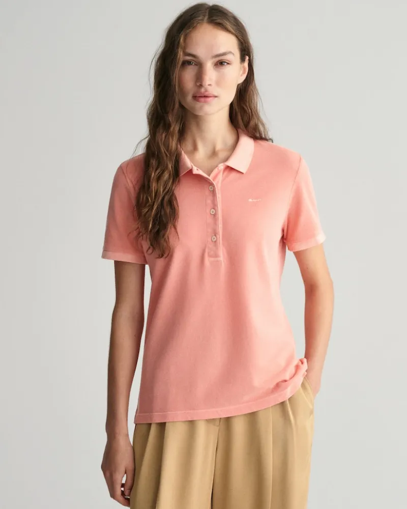Gant Shirts*Sunfaded Piqué Poloshirt peachy pink