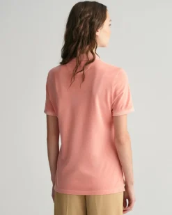 Gant Shirts*Sunfaded Piqué Poloshirt peachy pink