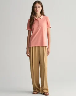Gant Shirts*Sunfaded Piqué Poloshirt peachy pink