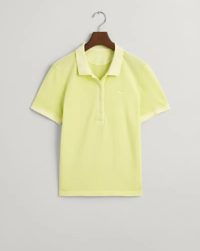 Gant Shirts*Sunfaded Piqué Poloshirt pastel lime