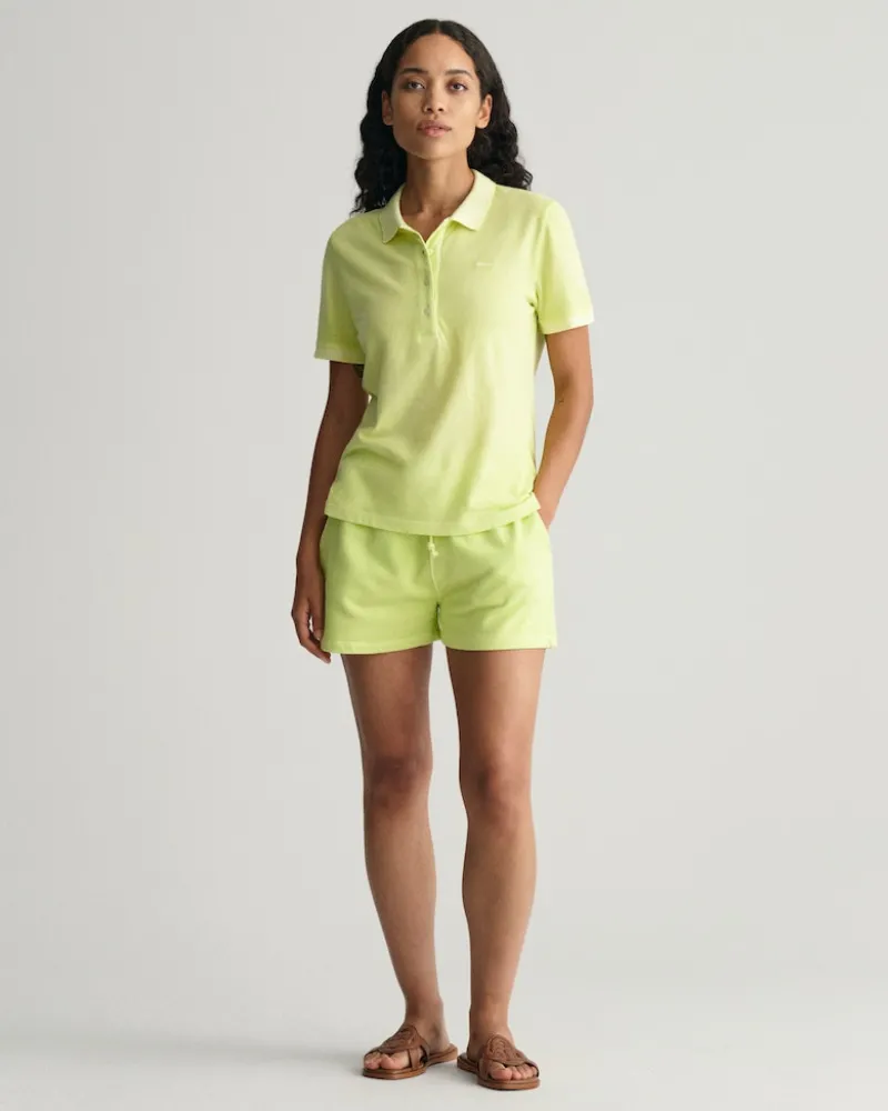 Gant Shirts*Sunfaded Piqué Poloshirt pastel lime