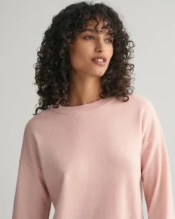 Gant Pullover & Sweatshirts*Superfine Lambswool Rundhalspullover faded pink