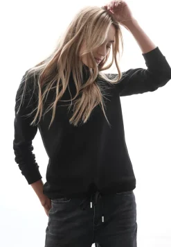 Street One Pullover & Sweatshirts*Sweat Hoodie Black