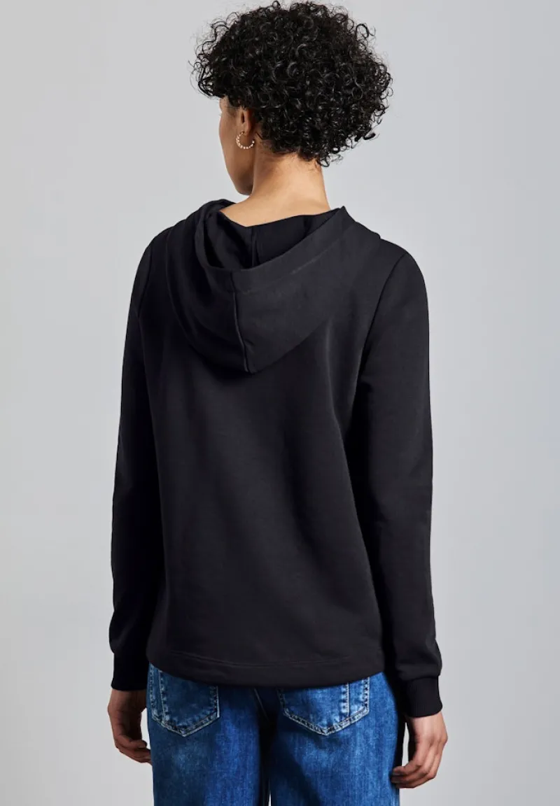 Street One Pullover & Sweatshirts*Sweat Hoodie deep tint blue