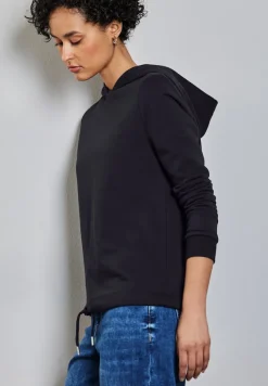 Street One Pullover & Sweatshirts*Sweat Hoodie deep tint blue