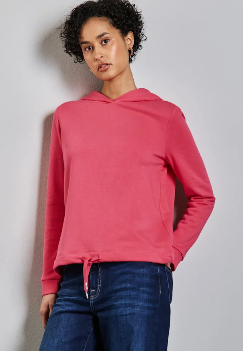 Street One Pullover & Sweatshirts*Sweat Hoodie sugar coral