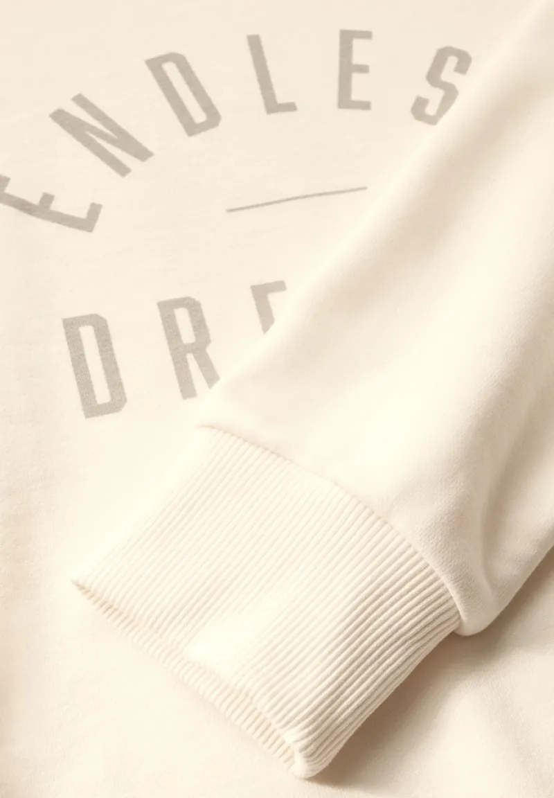 Street One Pullover & Sweatshirts*Sweater mit Artwork lucid white