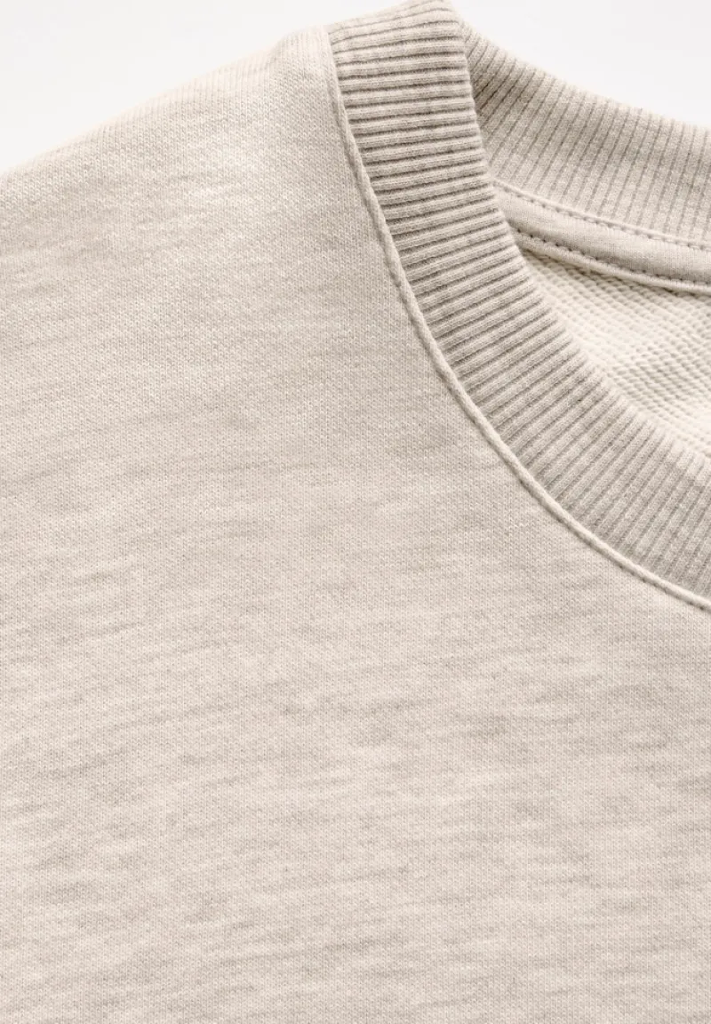 STREET ONE STUDIO Pullover & Sweatshirts*Sweater mit Rundhals cloud cream mel.