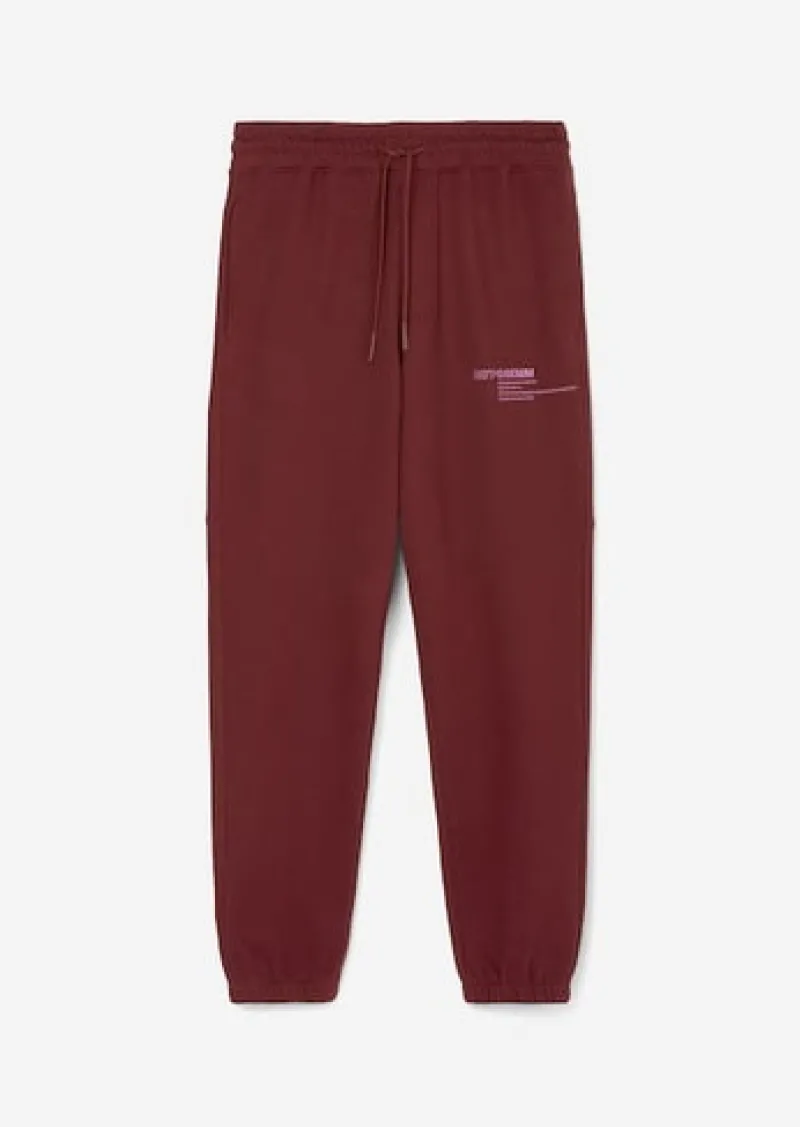 Marc O'Polo Denim Hosen*Sweathose british burgundy