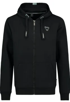 Eight 2 Nine Pullover & Sweatshirts*Sweatjacke mit Badges Black