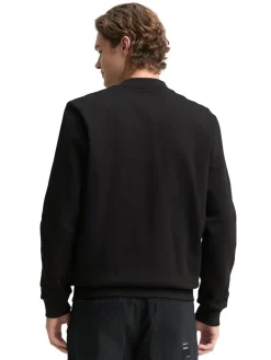 Tom Tailor Denim Pullover & Sweatshirts*Sweatjacke mit Bomberkragen Black