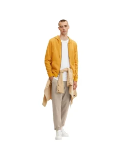 Tom Tailor Pullover & Sweatshirts|Big Boys*Sweatjacke mit feinen Streifen flame brown injected stripe